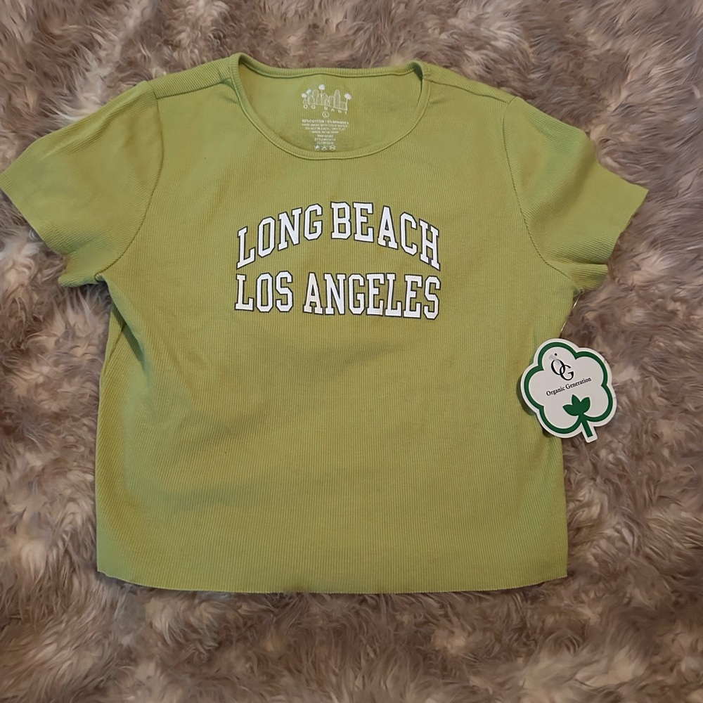 OG Babe Long Beach Cropped T-Shirt